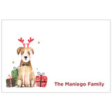 Christmas Doggie Holiday Gift Tag