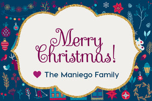 Very Joyful Christmas Holiday Gift Tag