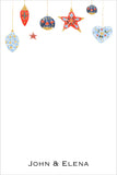 Ornamental Christmas Holiday Gift Tag