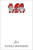 Gnome Gang Christmas Gift Tag