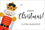 My Cheeky Nutcracker Christmas Gift Tag