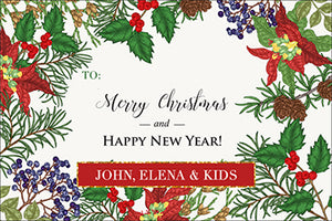 Our Classic Style Christmas Gift Tag