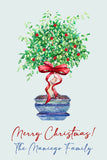 Christmas Topiary Gift Tag