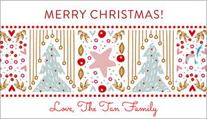 Delicate Holiday Gift Tag
