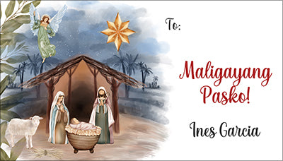 Most Holy Nativity Christmas Gift Tag