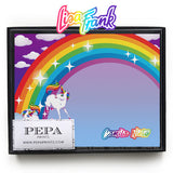 Lisa Frank Inspired Personalized Note Card Set - 10 Designs
