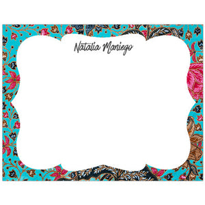 Asian Themed Personalized Boxed Note Cards