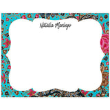 Asian Themed Personalized Boxed Note Cards