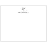 Classic Monogram Personalized Boxed Note Cards