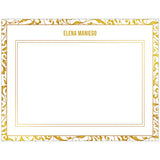 Gold Ornate Boxed Note Cards