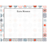 Fancy Circle Themed Boxed Note Cards