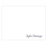 Plain Notecard with Beautiful Script