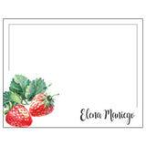 Strawberry Fruit Themed Note Card Set