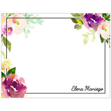 Fleur Personalized Note Cards
