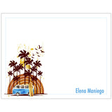 Waikiki Dreams Personalized Note Cards