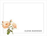 Botanical Flora Personalized Note Cards