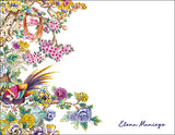 Intricate Chinoiserie Floral Notecards