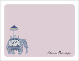 Majestic Elephant Chinoiserie Notecards