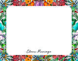 Watercolor Soiree Personalized Notecards