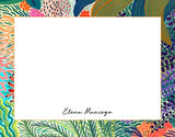 Colors of the Tropics Personalized Notecards