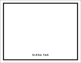 Popular Black Gift Tag or Notecard