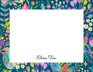 Selena Floral Gift Tag or Notecard