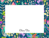 Selena Floral Gift Tag or Notecard