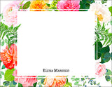Dreamy Carnations Gift Tag or Notecard