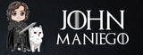 Jon Snow Game of Thrones Themed Label