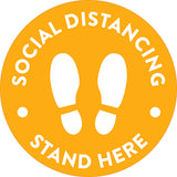 COVID-19 Social Distancing Floor Stickers