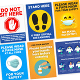 COVID-19 Heath & Safety Downloadable Signs